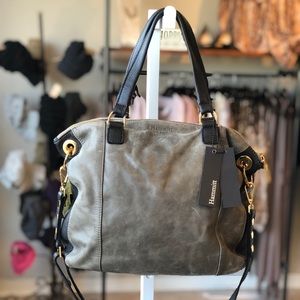 NWT Hammett Daniel Bag pewter & Black
